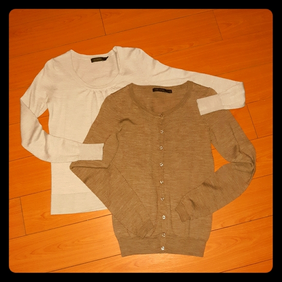 The Limited Sweaters - 2 Limited Neutral Sweaters